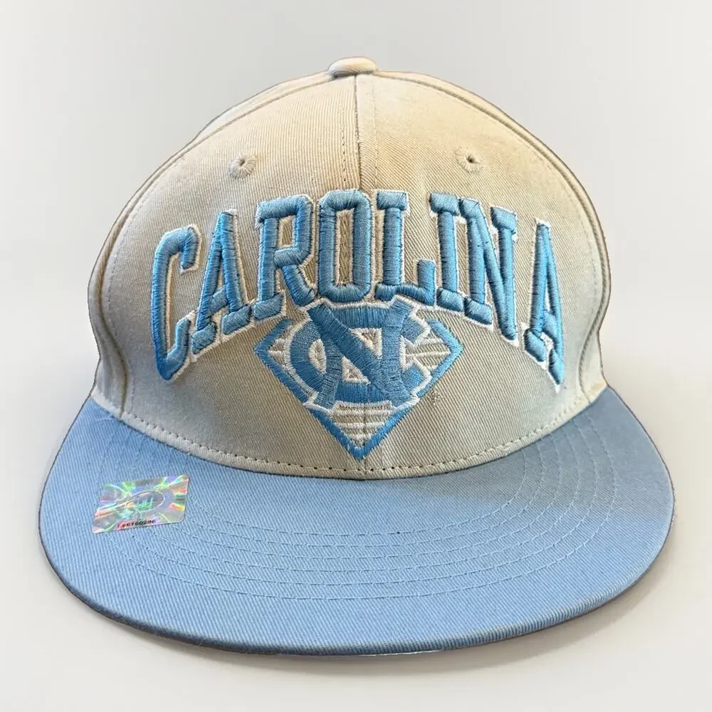 Top Of The World Mens Gray Blue UNC North Carolina Tar Heels SnapBack Hat Cap